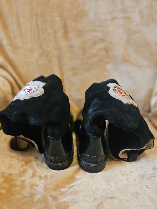 Cizme ghete imblanite lana Rieker 39