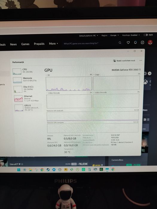 PC Gaming RTX 3060 TI