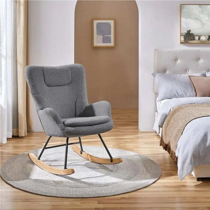 NOU Balansoar teddy gri