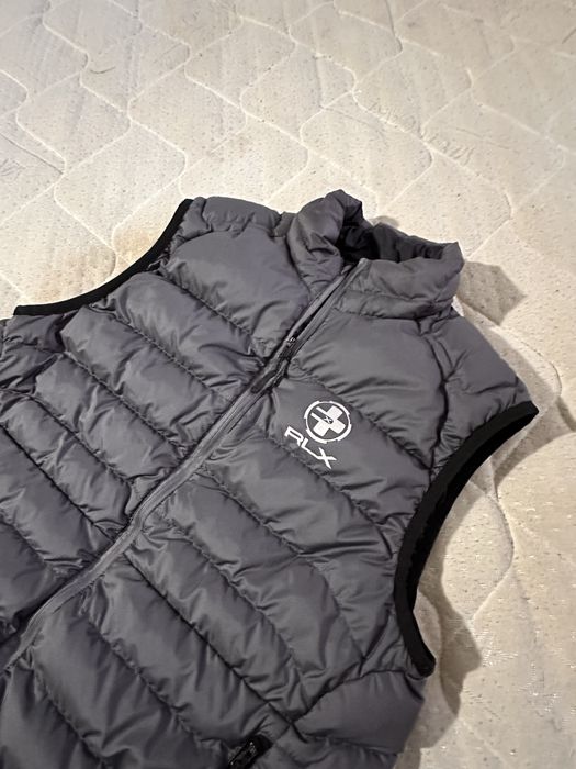 RLX Ralph Lauren Men's  Grey Padded Gilet