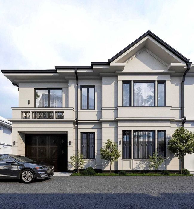 Продажа дома шикарного плана без внутренней отделки (4 сотки)