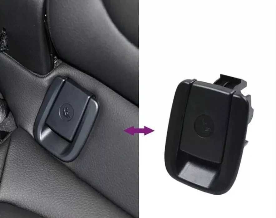 Изофикс черно BMW F48 F49 БМВ Ф48 Ф49 капаче Х1 ISOFIX