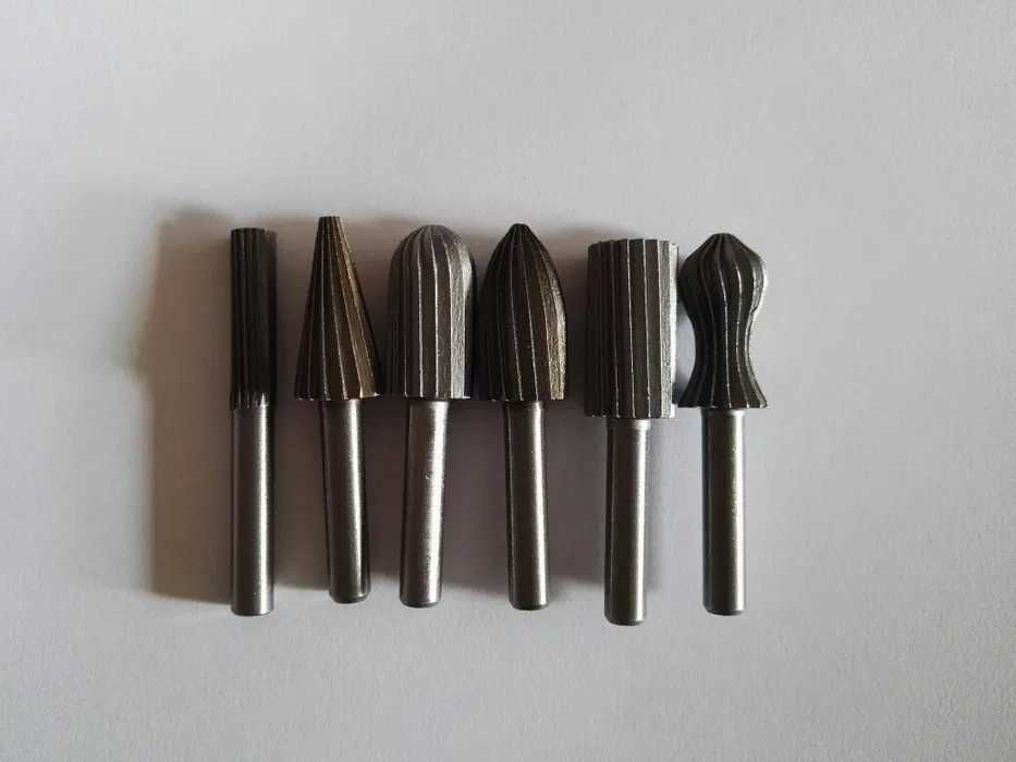 Комплект борчета, борфрези за бормашина, 6 броя/6мм