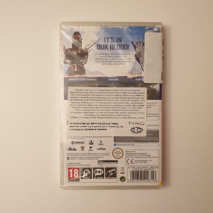 SIGILAT Mortal Kombat 1 Nintendo Switch/Nintendo Switch 2