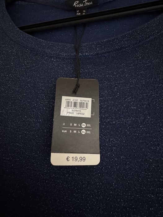 Bluza eleganta Rosa Thea, cu fir metalic