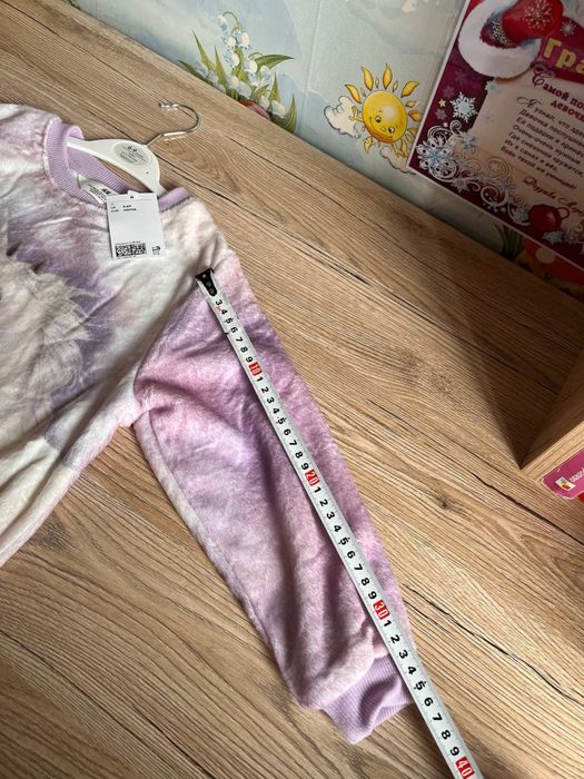 Новая плюшевая кофта hm