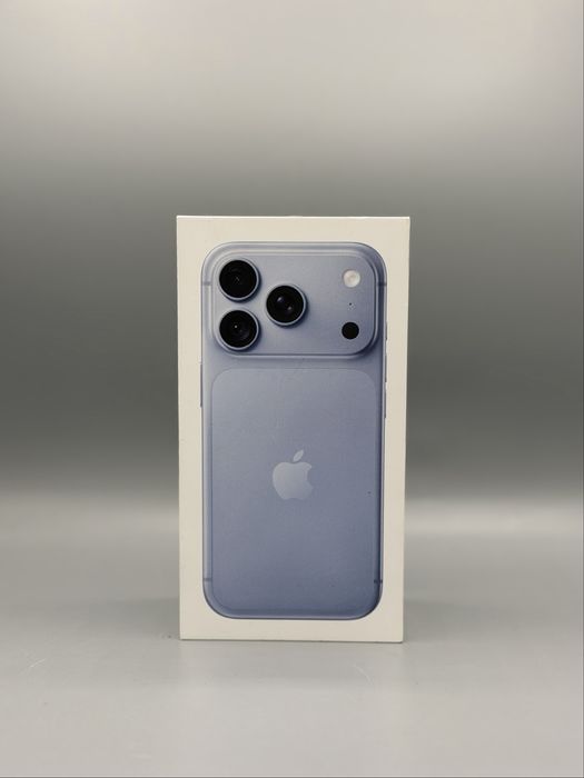 iPhone 18 Pro , 512 GB , Baterie 100%, 0 Cicluri, Nou, Glacier Blue, Sigilat, Garantie 12 luni