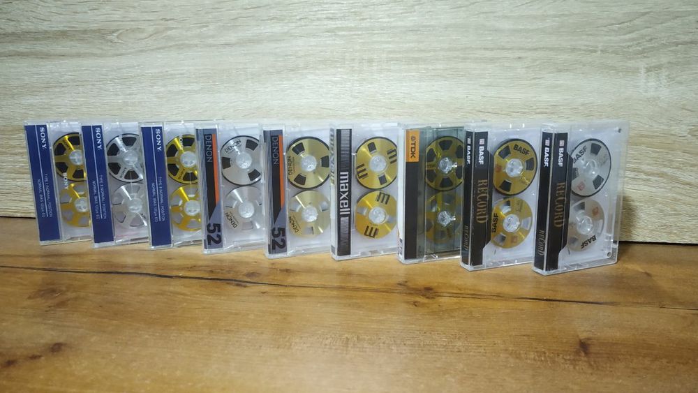 Аудиокассеты с алюминиевыми бобинками