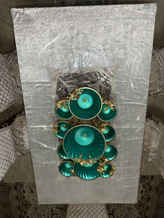 6 кишилик стол стул