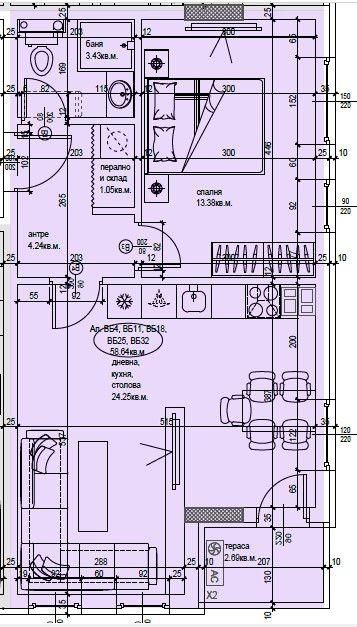 Двустаен апартамент за продажба в кв. Каменица 1