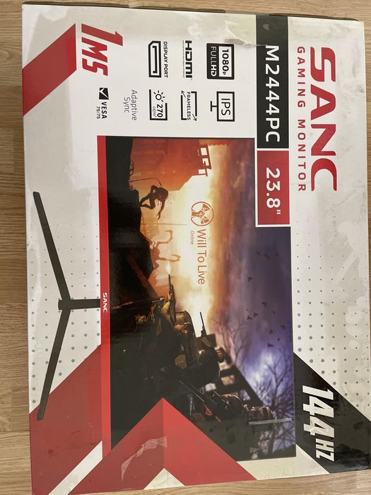 Монитор Игровой 23.8 дюйма 144Гц