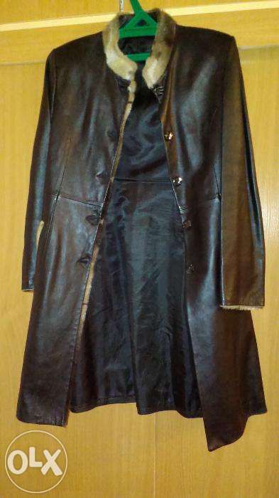 Продам кожаный сюртук