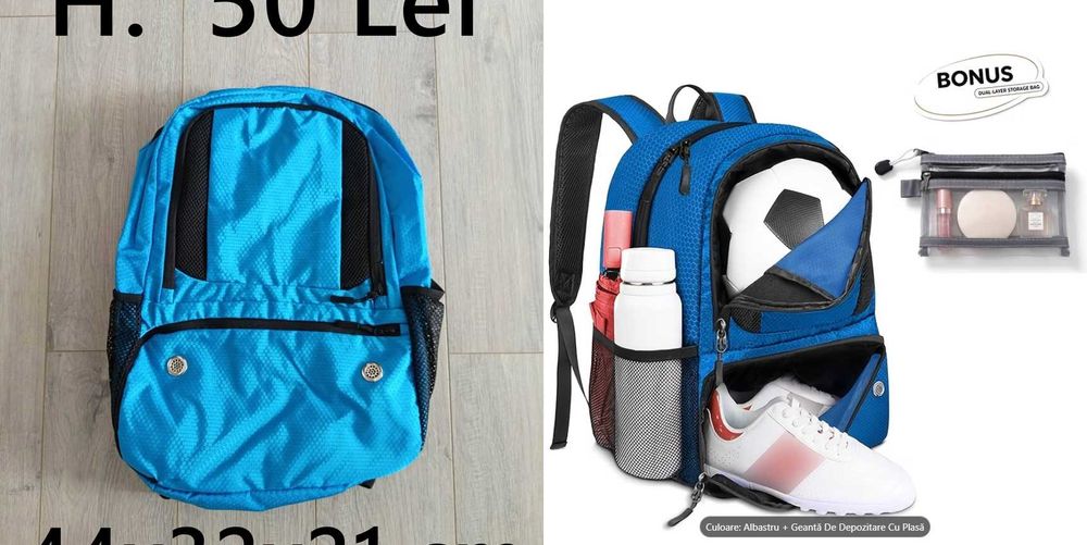 Ghiozdan / rucsac NOU,  Capybara, fotbal, Brainrot, Cinnamoroll, astronaut