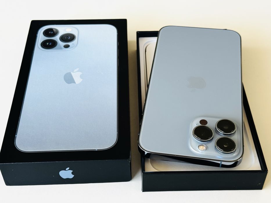 Iphone 13 Pro Max 512GB Blue Като нов! Гаранция 6 месеца