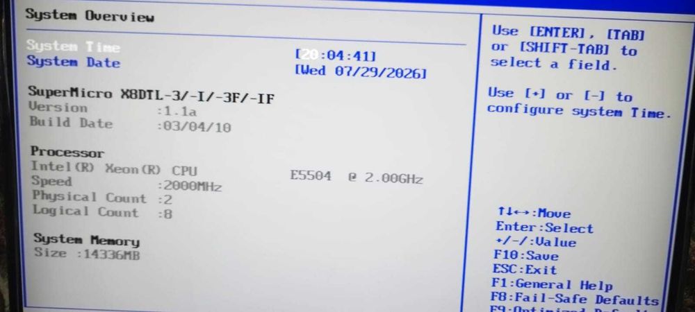 Материнская плата supermicro X8DTL-i