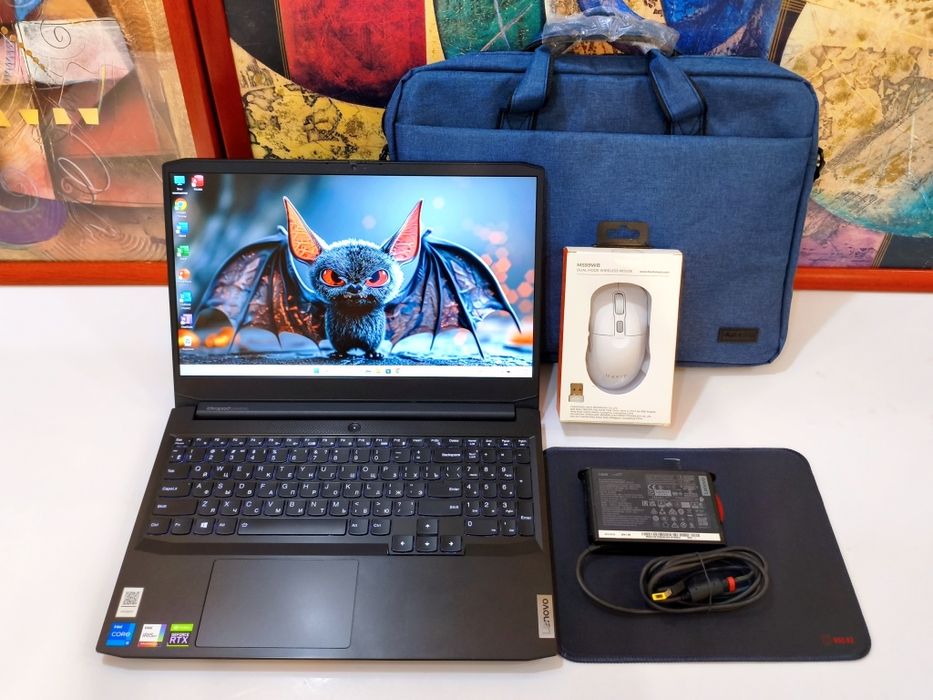 Игравой Core i5 RTX3050 SSD512GB ОЗУ16ГБ Ноутбук Мощный Lenovo Gaming