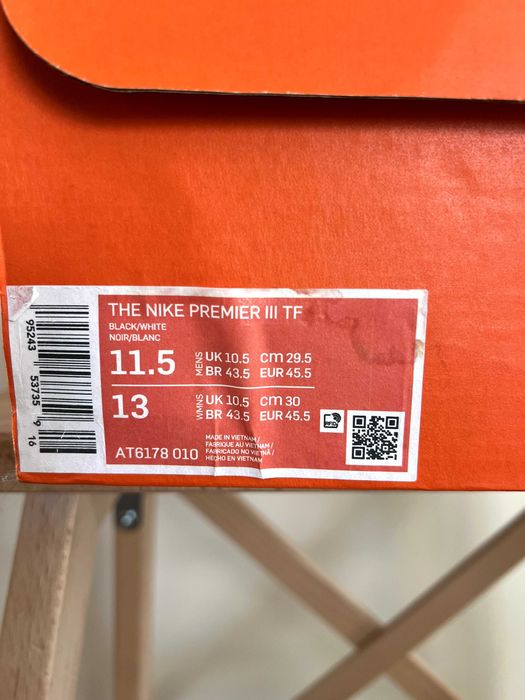 Обувки за футбол- Nike Premier III TF (стоножки)