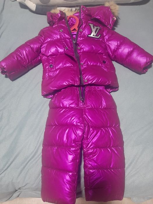 Зимний детский комбинезон