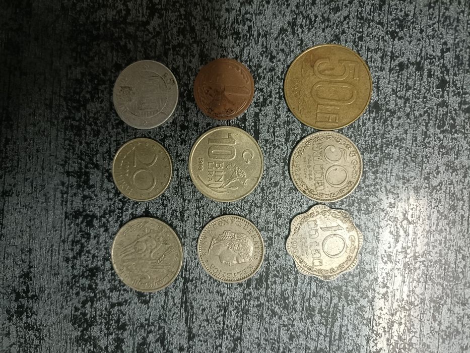 Monede vechi  de vânzare