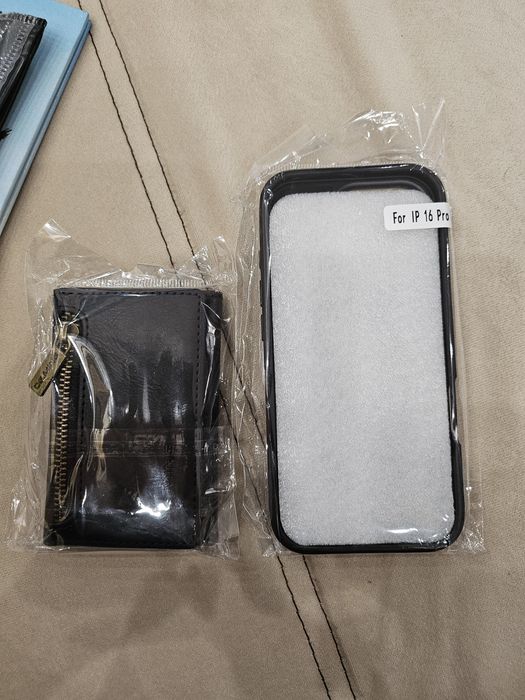 Кожен калъф   за Iphone 16 Pro