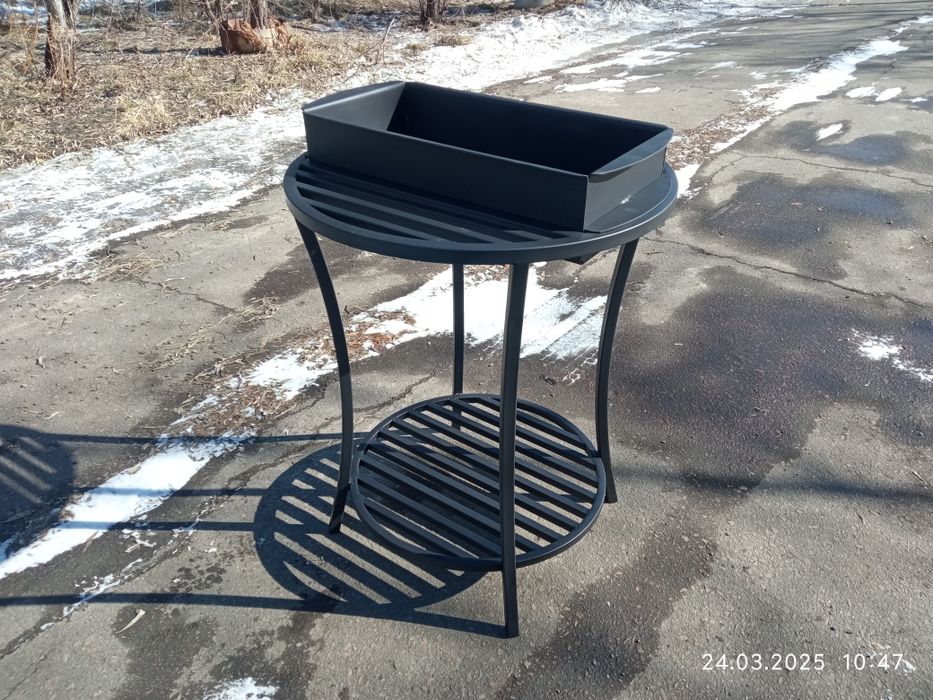 Мангал со съемной жаровней