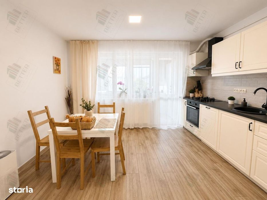 Apartament 3 camere de vanzare - loc de parcare subteran -Popesti
