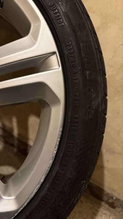 Janta originala Mallory 18” cu anvelopa vara 235/40/R18