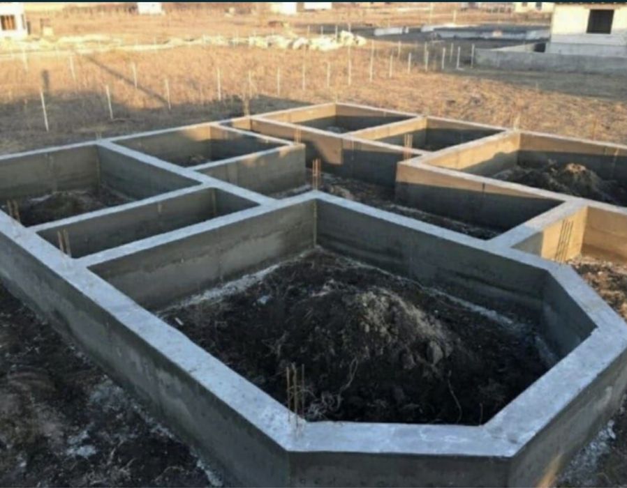 Заливаем фундамент