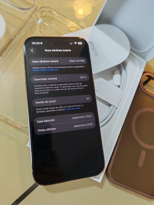 Iphone 17 Air Gold full box
