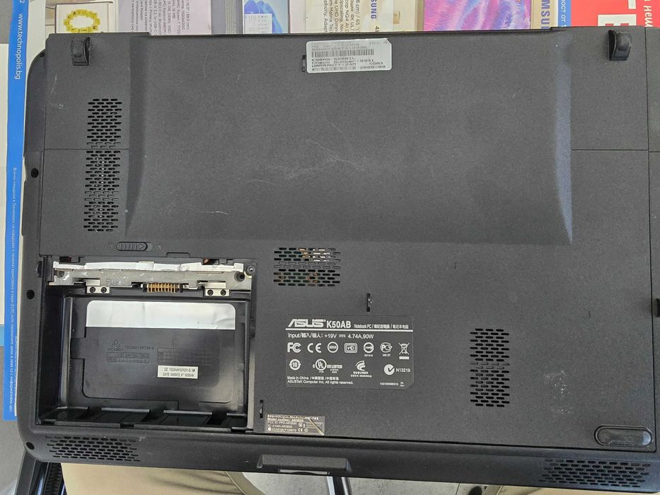 Лаптоп за части Asus K50AB Notebook PC