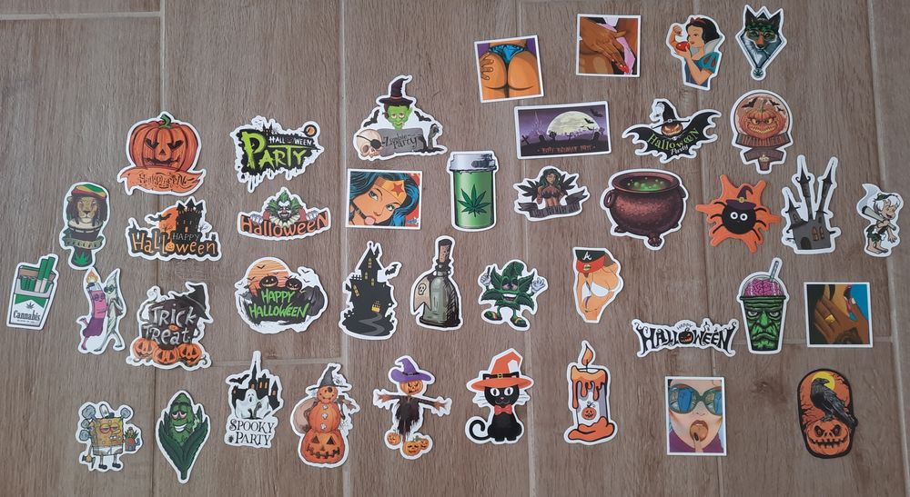 Водоустойчиви стикери- 45 бр.