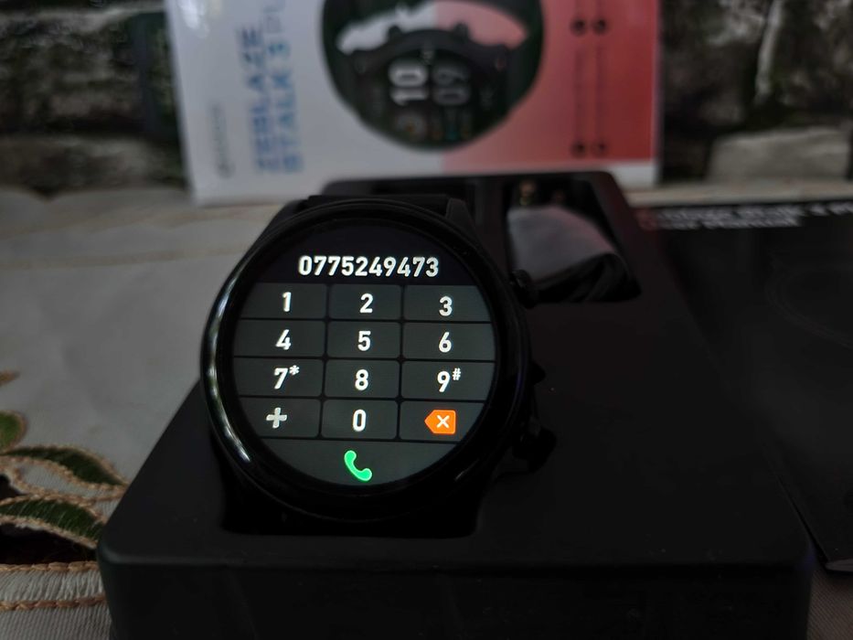 SmartWatch Zeblaze Btalk 3 Plus 1.39 inch HD Color, Microfon, difuzor