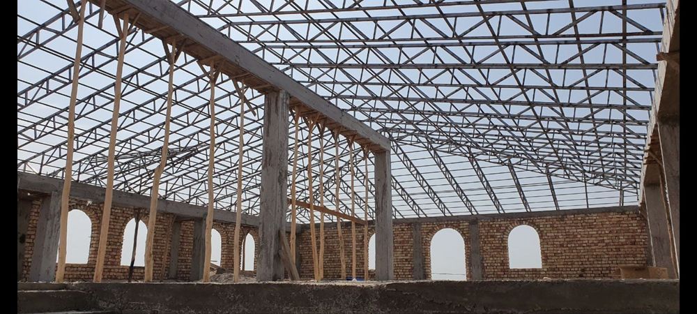 Контейнер профили, угольникдан том йопиш хизмати