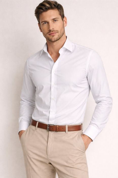 Cămașă albă Moda Concept Fashion – mărimea S