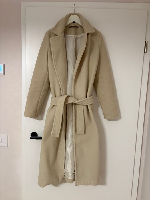 Palton dama crem