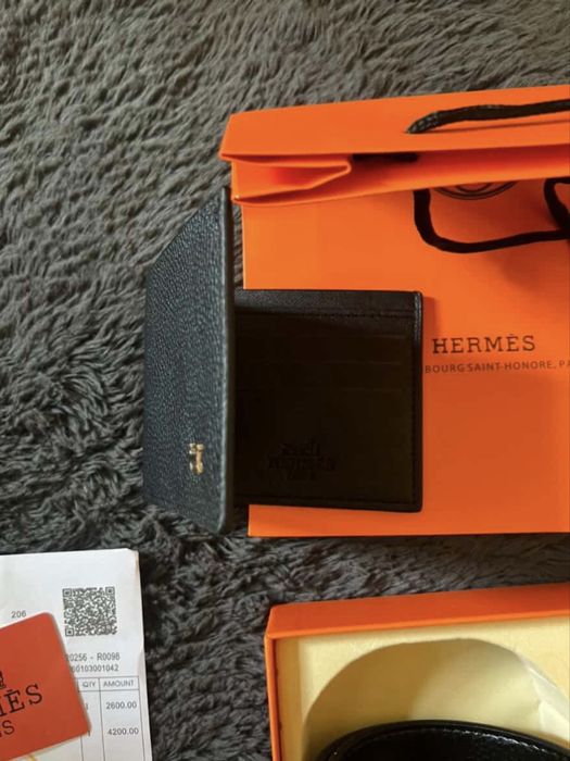 Луксозен Комплект Hermès – Мъжки Колан и Портфейл