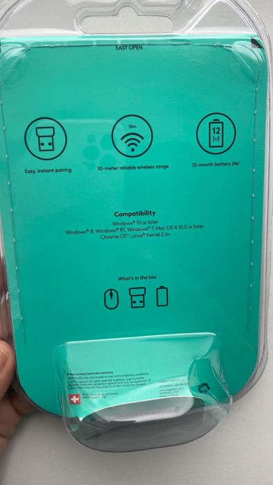 Новая Беспроводная мышь Logitech M186