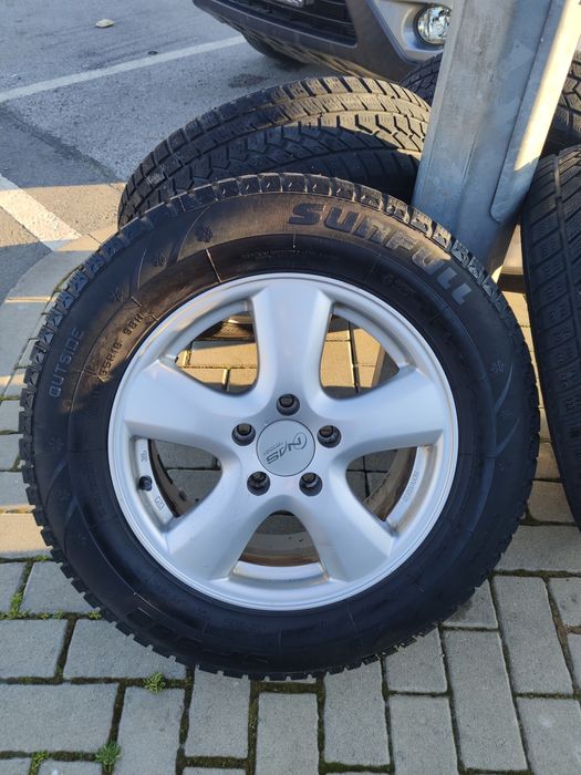 16" джанти 5x114.3 + зимни гуми 215/65R16 DOT2022 Honda CR-V