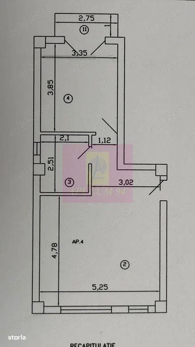 Vanzare apartament 2 camere Fundeni- Dobroesti