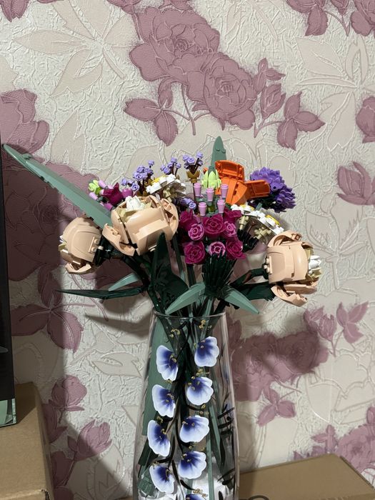 цветы букет Лего