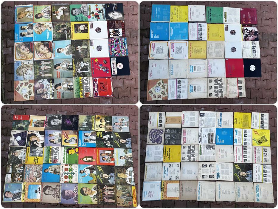 Colectie discuri vinil - aprox 300 discuri