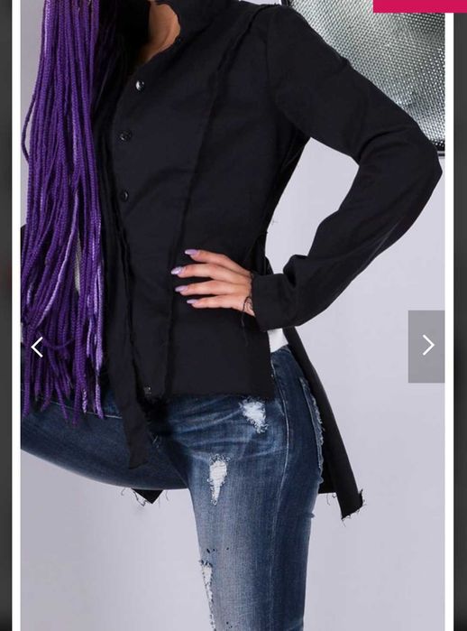 Дамско яке-сако в черно