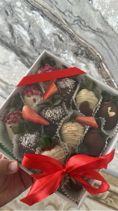 Клубника в шоколаде