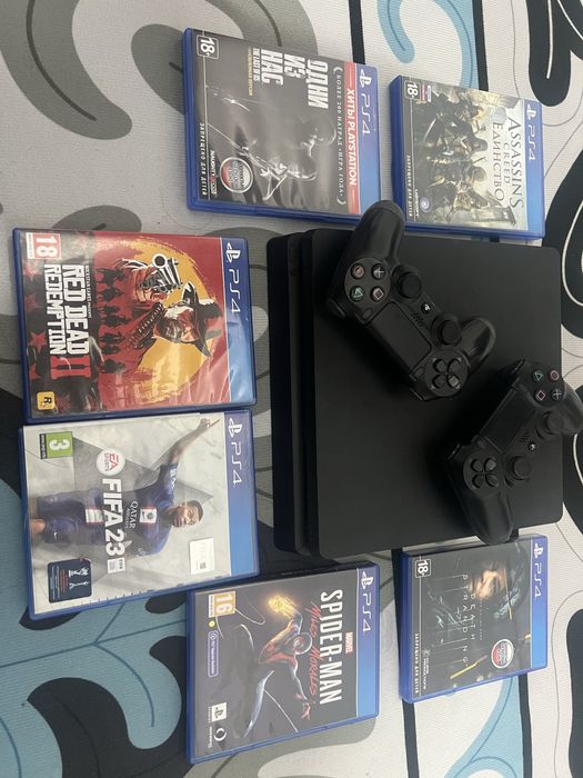Продается PS4 на 500гб