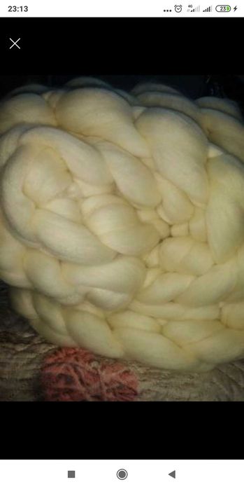 Мериносово одеяло, одеало, декор за коледни снимки 145 лв / 74.13€