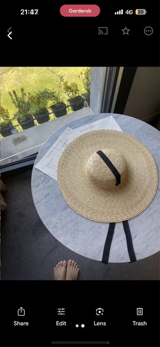 Соломеная шляпа