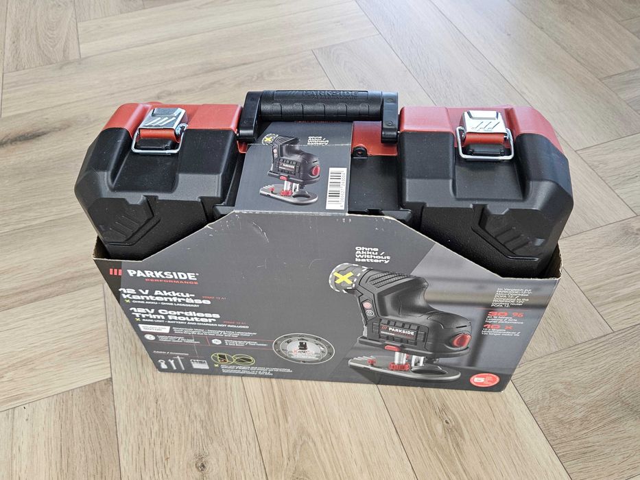 Нова акумулаторна фреза оберфреза Parkside Performance 12V с гаранция