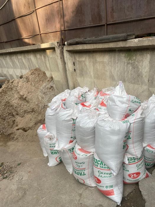 Мешок песок для стройке
