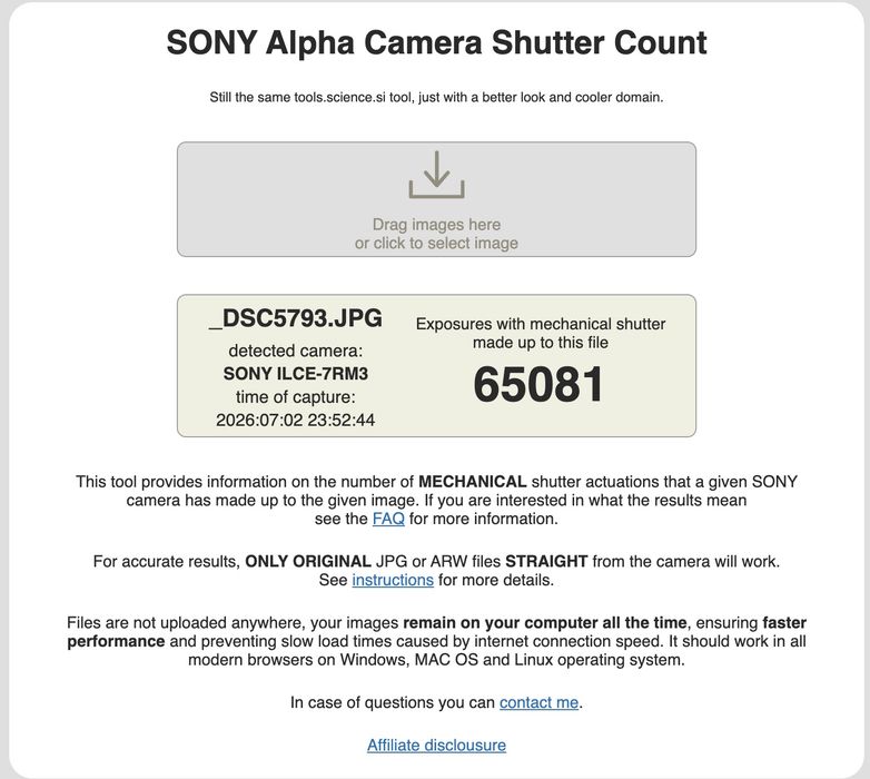 Sony Alpha A7RIII A7R iii A7R3