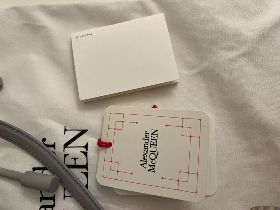 Alexander McQueen The Curve Soft Дизайнерска чанта